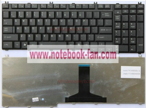 Toshiba Qosimio X305 X300 G50 US Keyboard black - Click Image to Close